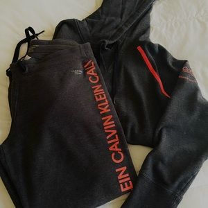 Like new Calvin Klein Sweat Suit